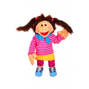 Marionnette ventriloque La petite Finja BM-W631