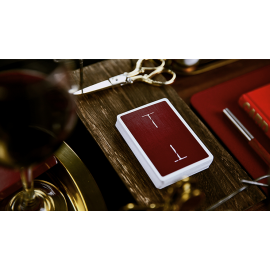 New T Playing Cards (Rouge)