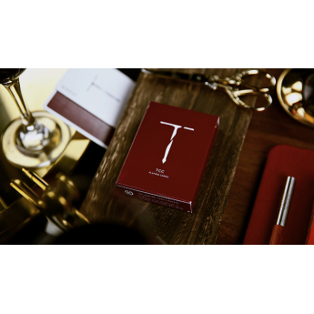 New T Playing Cards (Rouge)