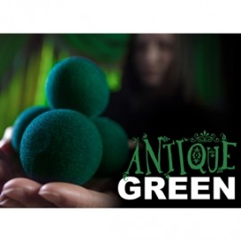 BALLES EN MOUSSE (ANTIQUE GREEN ) 5 CM