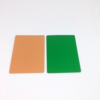 Cartes de manipulation (verte , chair)