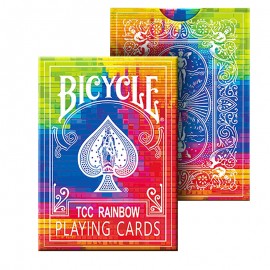 Jeu de carte Bicycle - TCC RAINBOW