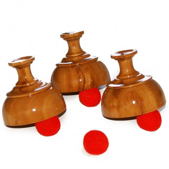 Cups & Balls - En bois - Indian style