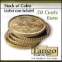 Stack of Coins (50 cents Euro) TANGO