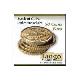 Stack of Coins (50 cents Euro) TANGO