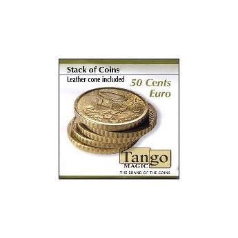 Stack of Coins (50 cents Euro) TANGO
