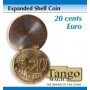 Expanded Shell  Coin 20 cents d' Euro TANGO