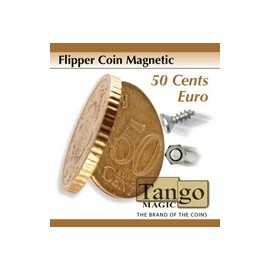 Magnetic Flipper Coin 50 cents Euros TANGO