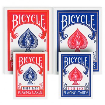 Mini Bicycle Cards Blue