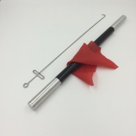 BAGUETTE  A DISPARITION FLASH DE FOULARD / FLASH SILK VANISHING WAND METAL