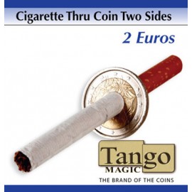 CIGARRETTE THRU 2 EUROS (Two sides) TANGO