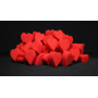 Coeurs en mousse  rouges ultra soft ( 1 ps) Magic by Gosh