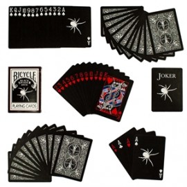 JEU DE CARTES BICYCLE - BLACK SPIDER DESK