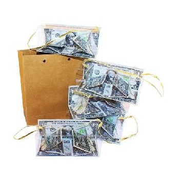 5 boites à billets d'un sac vide (Bill Boxes From Empty Bag)