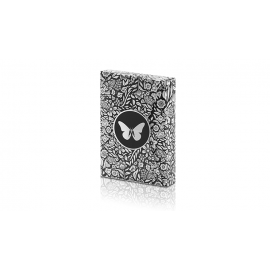 Butterfly Playing Cards Black - Gold (marquée)