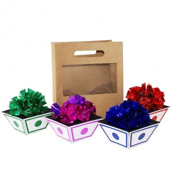 Appearing Flower Pots from Bag