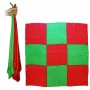Sitta Chessboard Blendo Rouge/Verte 90 cm