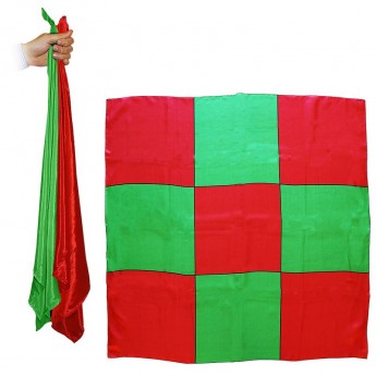 Sitta Chessboard Blendo Rouge/Verte 90 cm