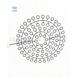 Raquette PRO Les Météorites 55 cm