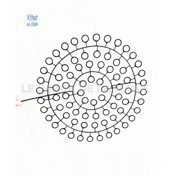 Raquette PRO Les Météorites 55 cm