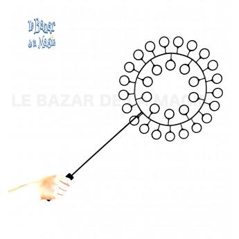 Raquette Multibulles double Mini 35 cm