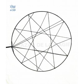 Raquette geante Etoile pour spectacle bulles de savon