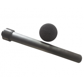 Un tube de feu ( bulles et mousse)