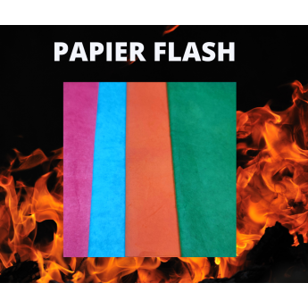 PAPIER FLASH ROUGE (PANDA MAGIC)