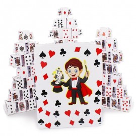 Château de cartes du sac vide/Card Castle from empty Bag
