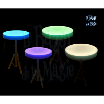 TABLE LED POURSPECTACLE  BULLES DE SAVONS