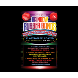 ELASTIQUES Rainbow Rubber Bands par Joe Rindfleisch
