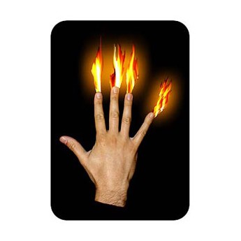FLAMMES AU BOUT DES DOIGT (par 4)