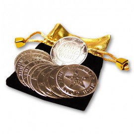 Magic Wishing Coins by Alan Wong (10 pieces)