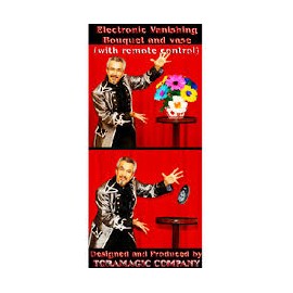 lectronic Vanishing Bouquet and Vase with remote control Tota/ Disparition d'un bouquet de fleurs + vase ( Télécommandé )