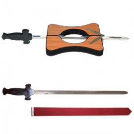 L'EPÉE À TRAVERS LE COU DE LUXE EN BOIS/Sword Through Neck Deluxe - Wood