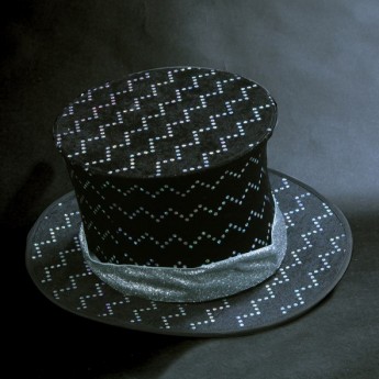 CHAPEAU DOUBLE FOND LUX NOIR