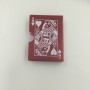 ETUI PROTECTEUR DE CARTES EN MÉTAL ROUGE