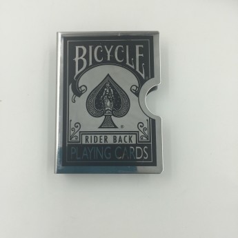 ETUI PROTECTEUR DE CARTES EN MÉTAL ROUGE