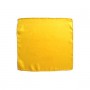 FOULARD EN SOIS 45 CM JAUNE