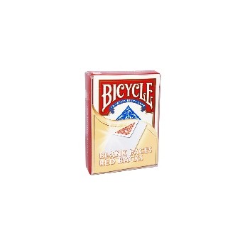 BICYCLE DOS BLEU FACE BLANCHE