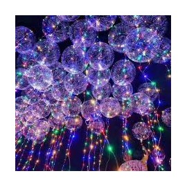 BALLON LUMINEUX LED AVEC GUIRLANDE